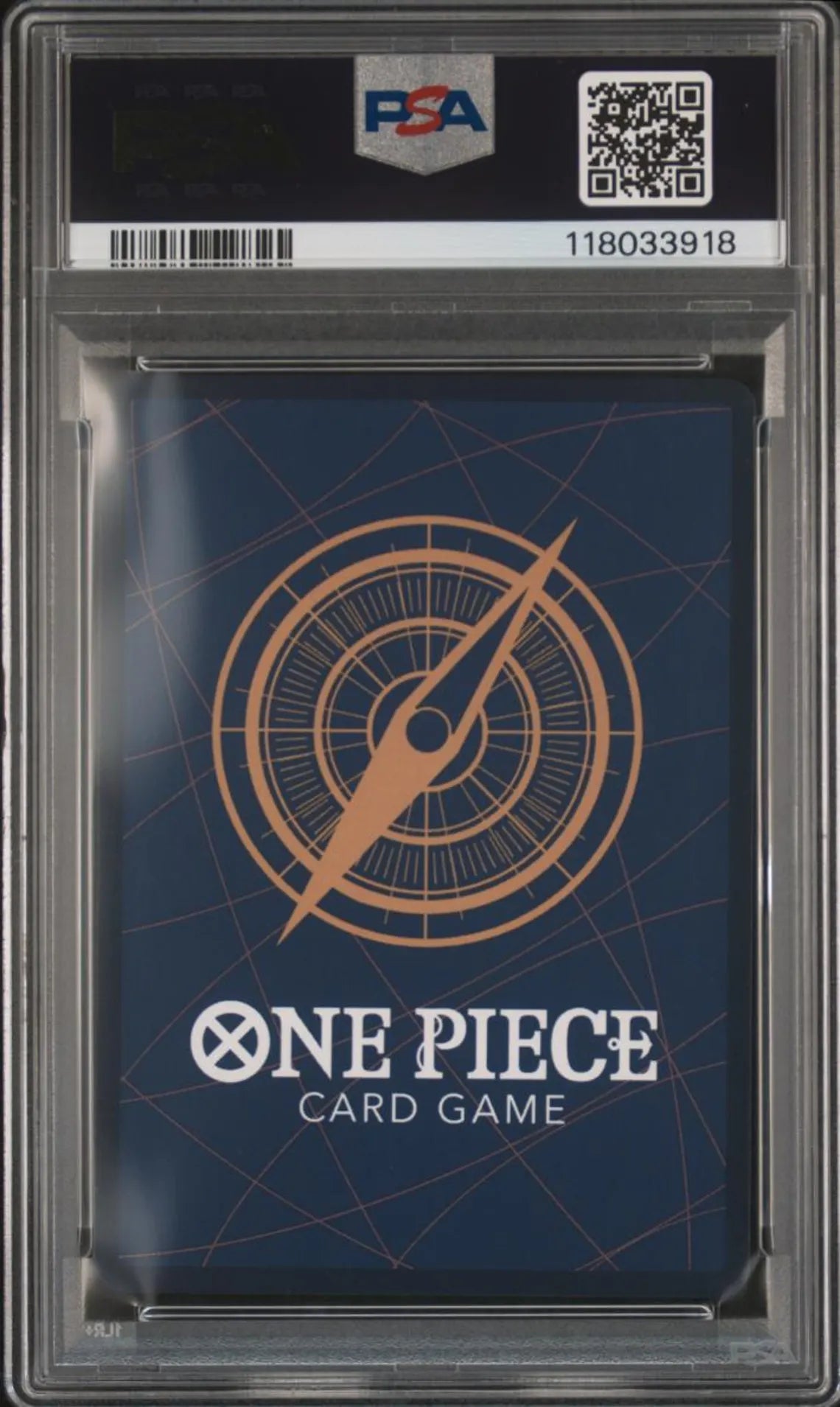 One Piece Monkey D. Luffy 3rd Anniversary gold op05-119 SEC PSA 10