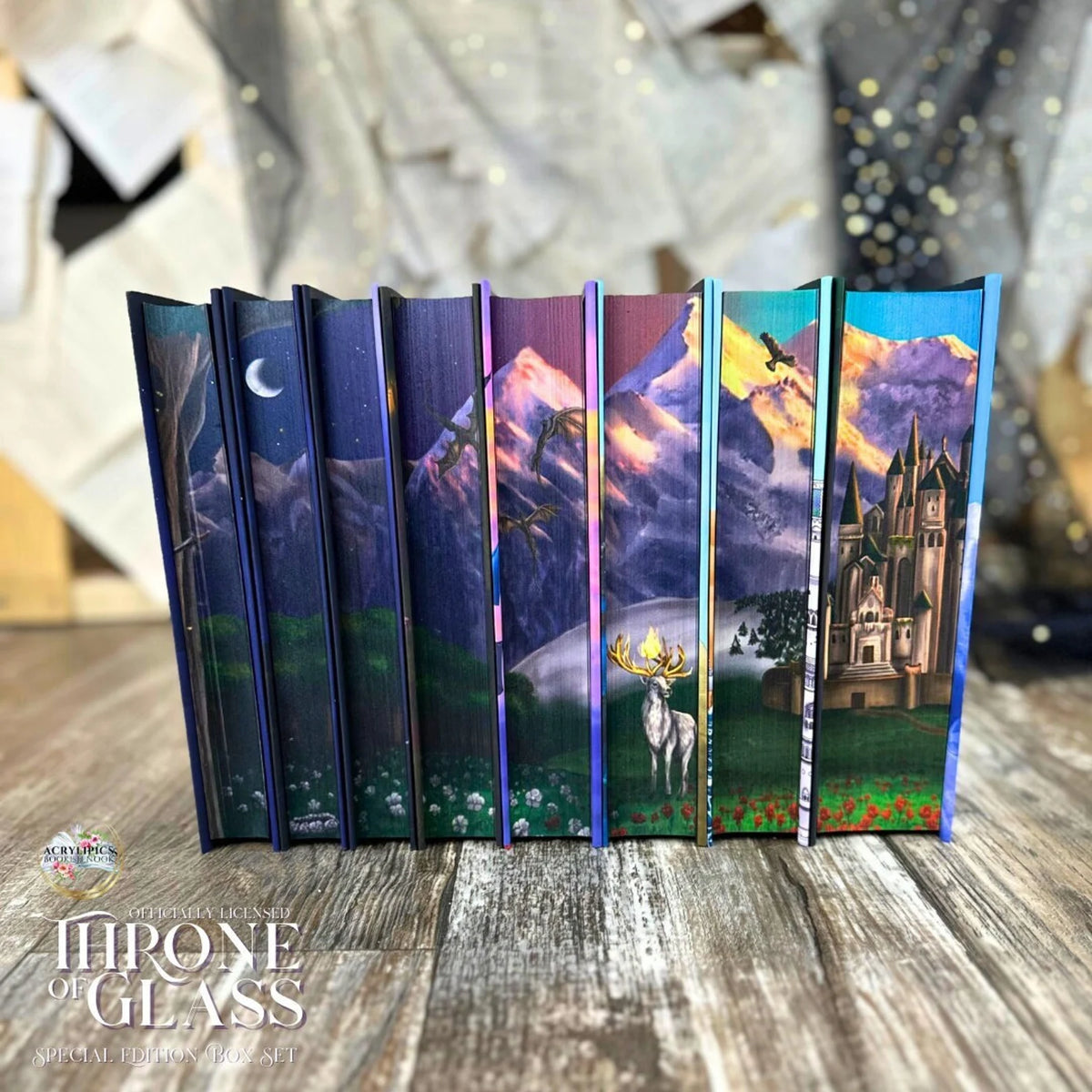 Throne of Glass Series by Sarah J. Maas - Throne of Glass, TOG Books, TOG Merch | Officially Licensed by Sarah J. Maas
