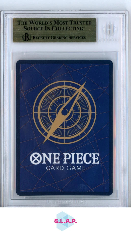 Monkey D. Luffy OP13-118 Manga Rare BGS 10 Pristine | One Piece Carrying On His Will 2025 English