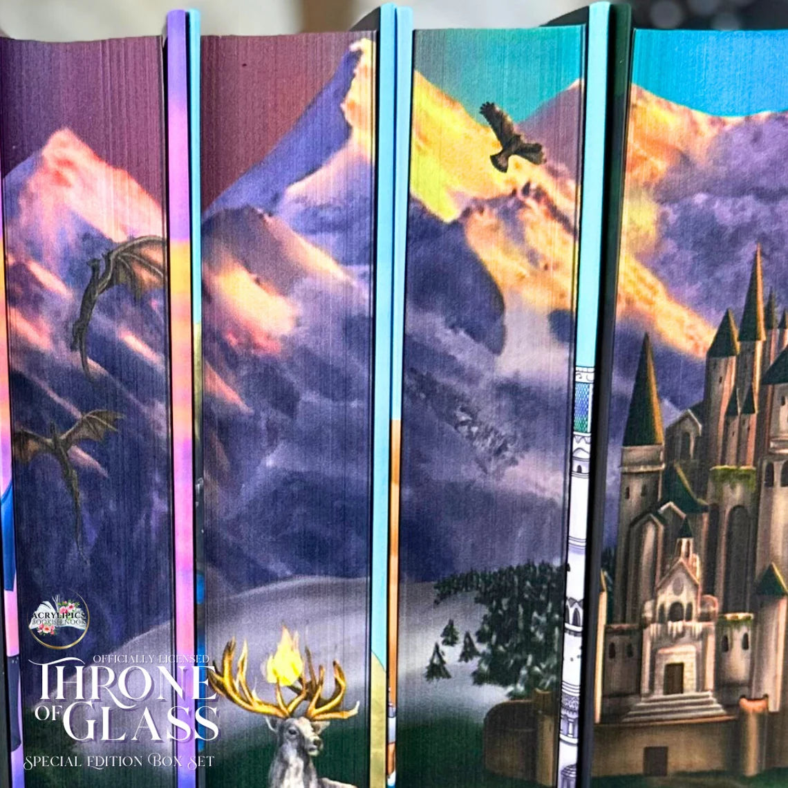 Throne of Glass Series by Sarah J. Maas - Throne of Glass, TOG Books, TOG Merch | Officially Licensed by Sarah J. Maas