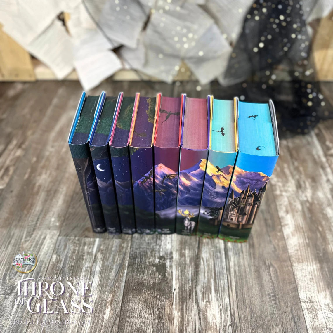 Throne of Glass Series by Sarah J. Maas - Throne of Glass, TOG Books, TOG Merch | Officially Licensed by Sarah J. Maas
