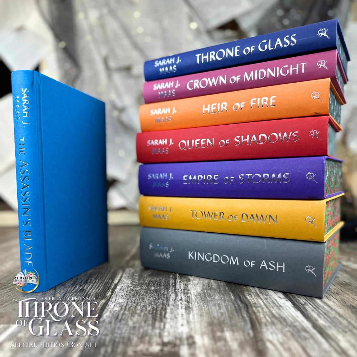 Throne of Glass Series by Sarah J. Maas - Throne of Glass, TOG Books, TOG Merch | Officially Licensed by Sarah J. Maas