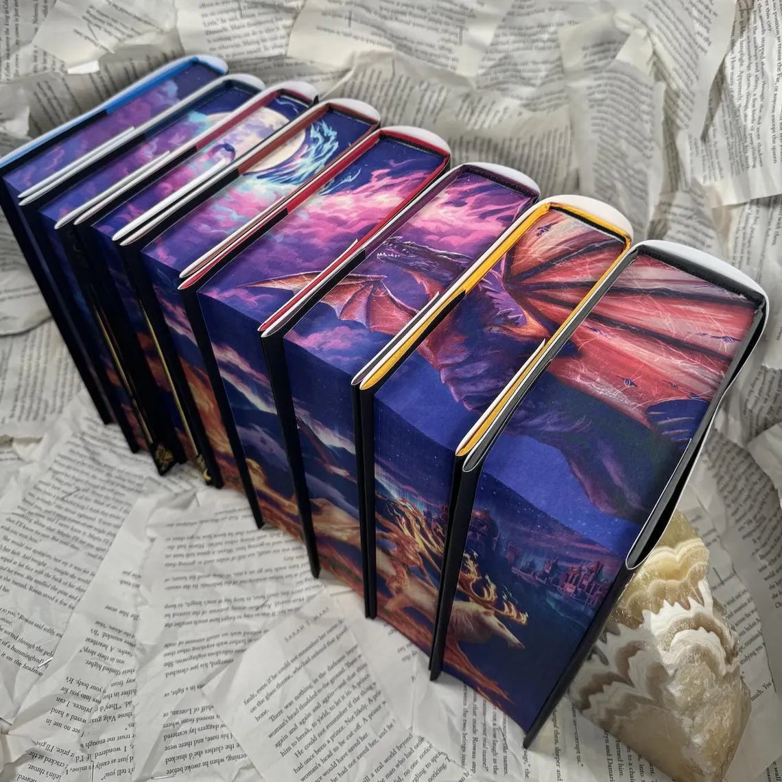 TOG LEGACY (Locations Dust Jackets) by Sarah J. Maas - Throne of Glass Special Edition Box Set