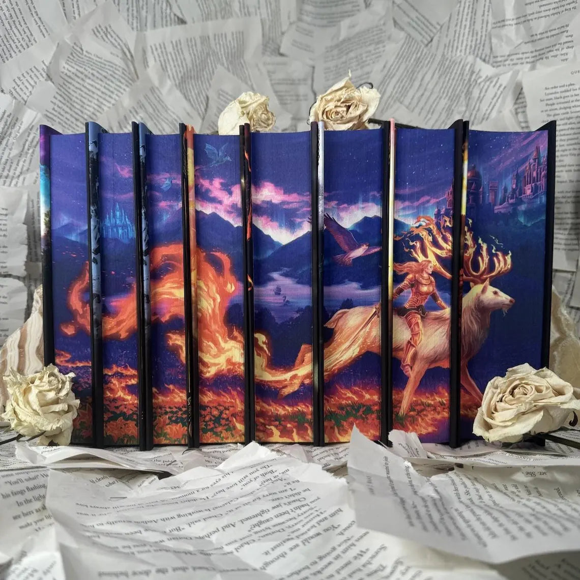 TOG LEGACY (Locations Dust Jackets) by Sarah J. Maas - Throne of Glass Special Edition Box Set