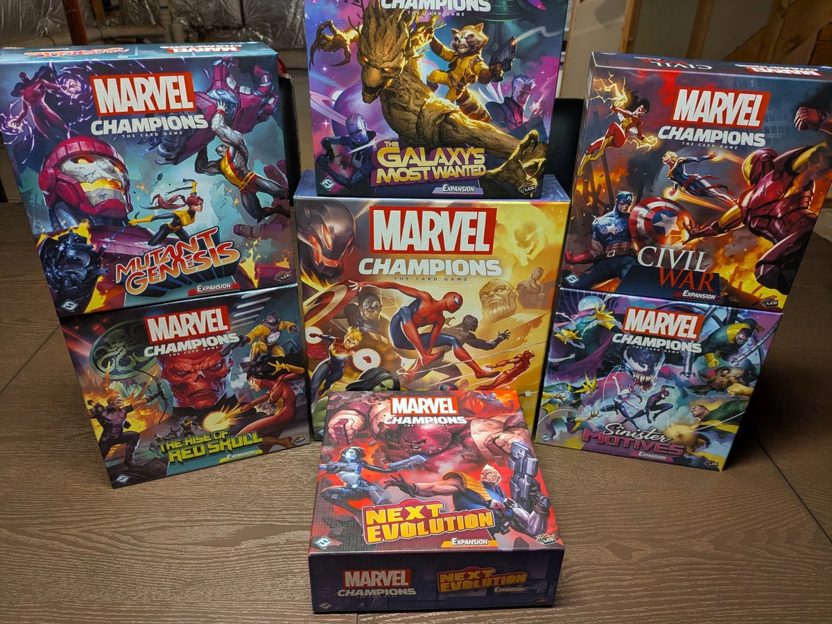 Marvel Champions HUGE Collection Bundle | Campaign Boxes, Hero Packs, Dividers!
